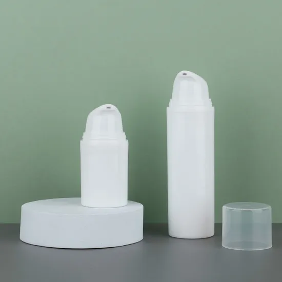 PH021 10 мл 15 мл 30 мл 50 мл 75 мл 100 мл Светло-желтый ПП Пустая кремовая безвоздушная бутылка для ухода за кожей Упаковка для ухода за кожей